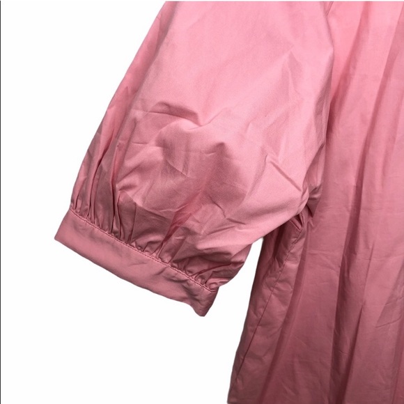 Eloquii Women’s Pleated Top Blouse Pink Sz 16 - Picture 6 of 12